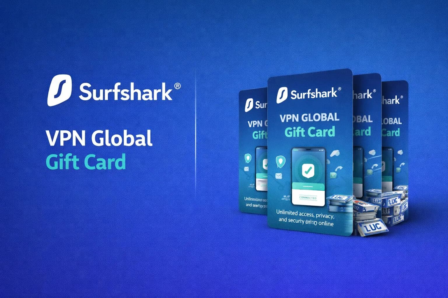 Surfshark VPN Gift Card - Global