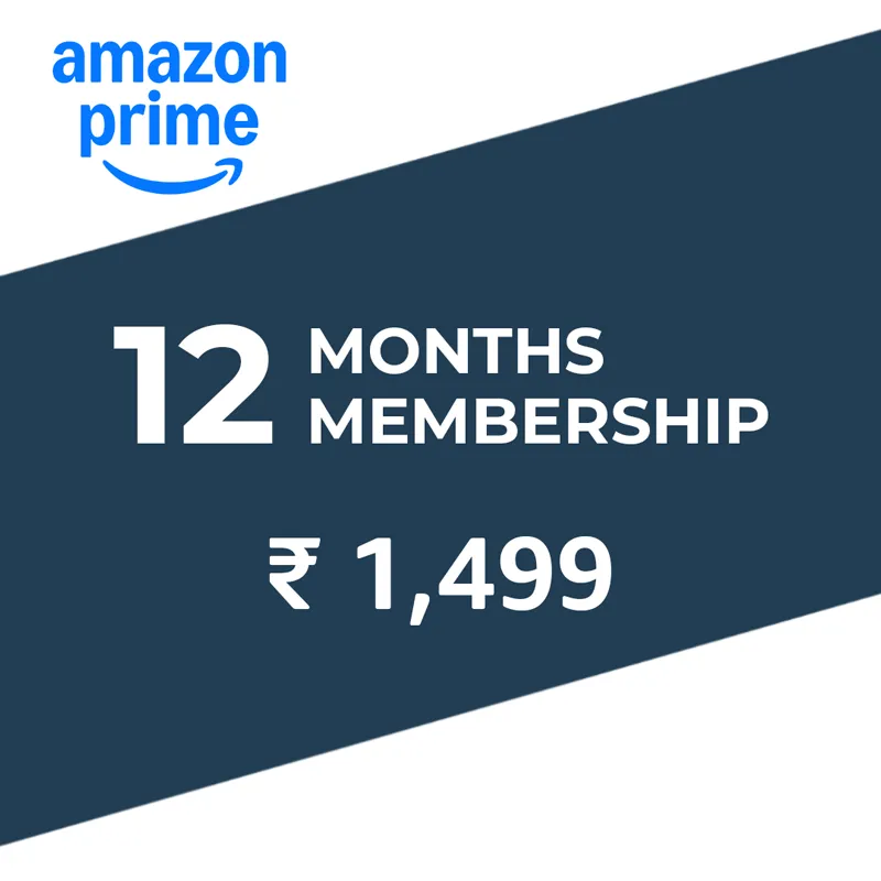 Amazon Prime Membership Voucher - 12 Months