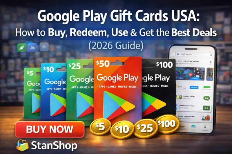 Google Play Gift Cards USA: How to Buy, Redeem, Use & Get the Best Deals (2026 Guide)