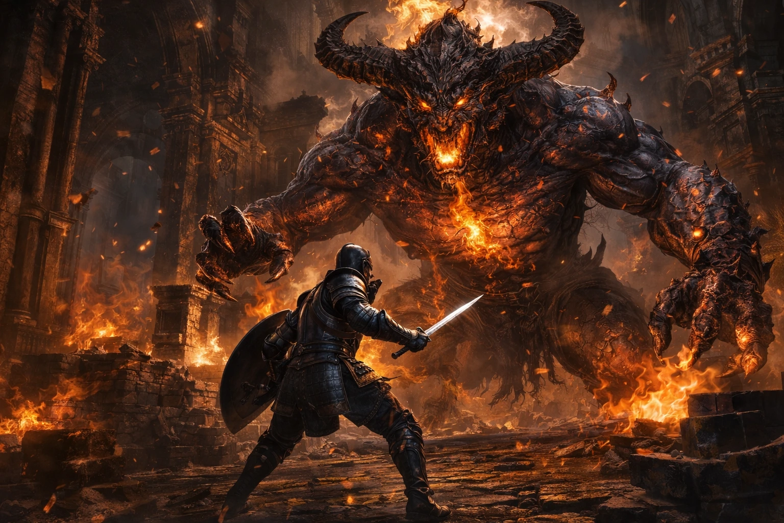 Demon’s Souls PS5 boss fight
