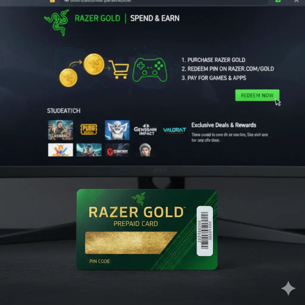 StanShop guide: what is a Razer Gold gift card and how it works
