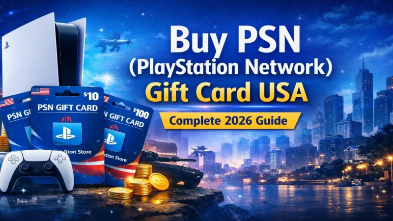 Buy PSN Gift Card in the USA – Complete 2026 Guide