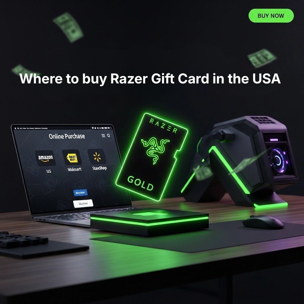 Where to Buy Razer Gold Gift Card in the USA